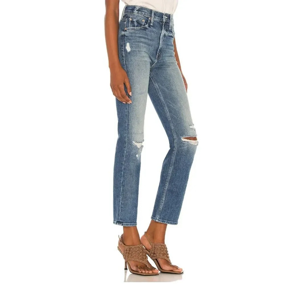 Mother Superior  High Waisted Rider Ankle Jeans - Picture 3 of 13